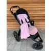 podložka do kočárku Shine Gold Pink
