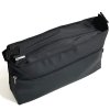 Organizer Softshell Black mit vorderem Extrafach- L