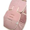 podložka do kočárku Shine Gold Old Pink