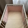 ochraniacz do łóżeczka BIO Wave Pink
