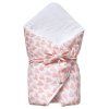 Becik/rożek muślinowy Bellou Light Pink BIO