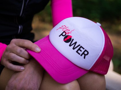 Běžecká kšiltovka PinkPower.cz