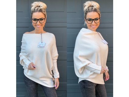 Asymetrický svetřík PONČO