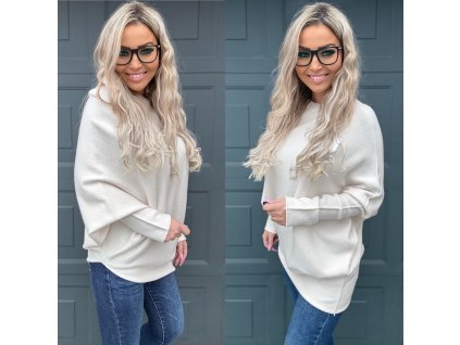 Asymetrický svetřík PONČO