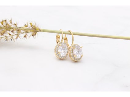10139 rhodiovane nausnice abigail gold