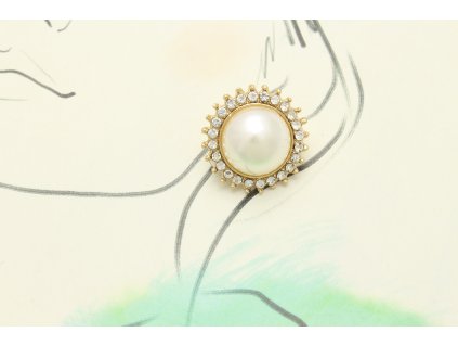 Klipsne Diana Gold