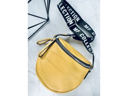 Okrová crossbody kabelka