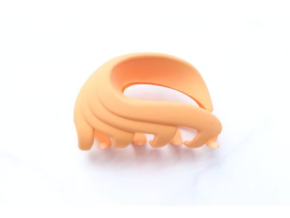 Oranžový matný štipec