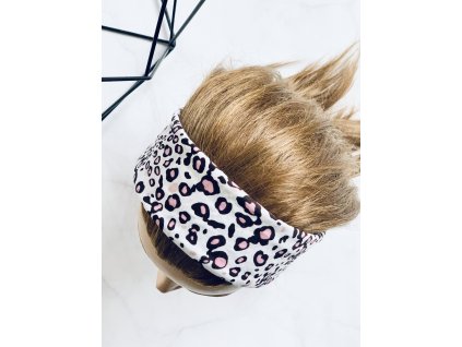 11652 2 bavlnena satka ruzovy leopard