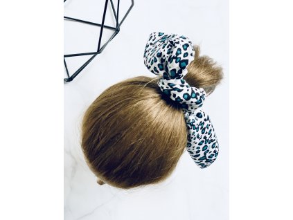 11655 3 bavlnena satka tyrkysovy leopard