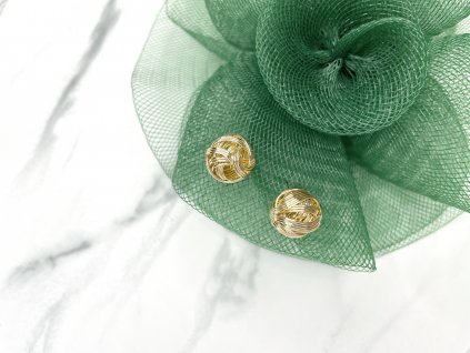 Exkluzívne pozlátené náušnice Oprah Gold