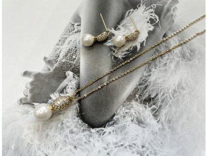 Pozlátená súprava Pearl Gold