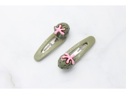 13023 detske pukacky khaki jahodky