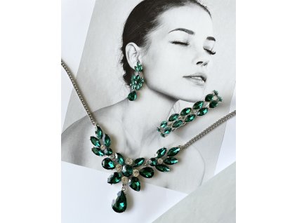 Spoločenský Set Peyton Emerald Green