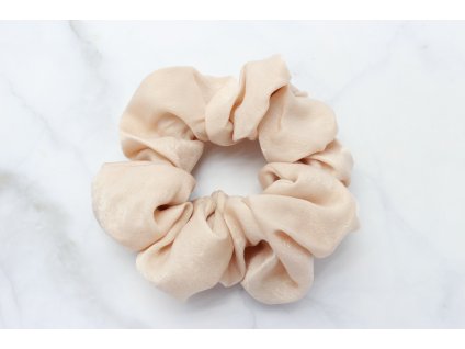 Scrunchie Púdrová ružová