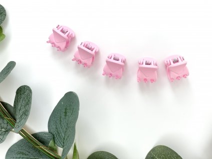 13908 set baby ruzovych stipcov 5 ks