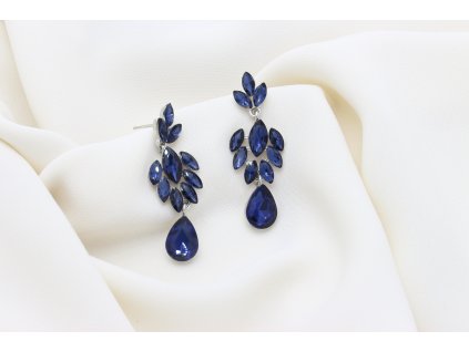 Kamienkové náušnice Lina Blue