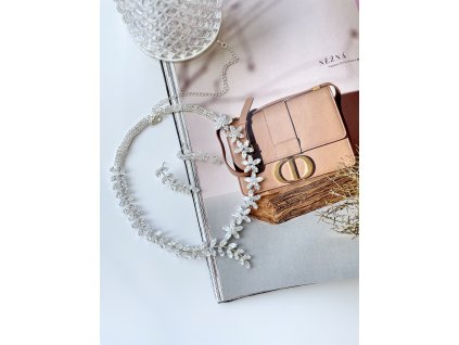 Náhrdelník s náušnicami Crystal Moly