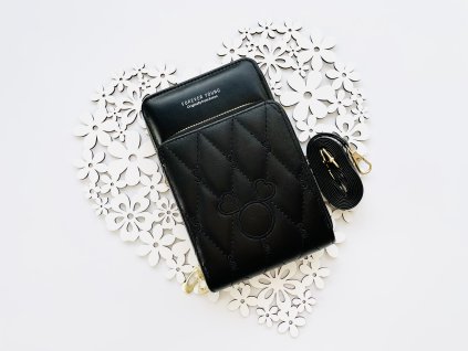 Dámska mini kabelka cez rameno-Mickey Black