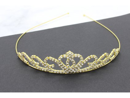 Korunka do vlasov Diana Gold