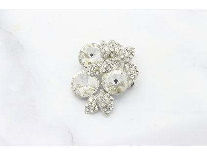 16678 brosna flower silver