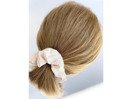 Scrunchie Béžová