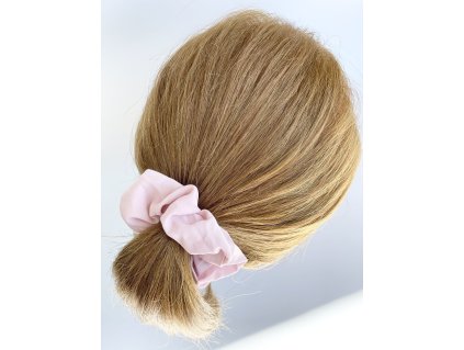 16852 1 scrunchie svetlo ruzova