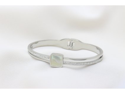 Náramok z chirurgickej ocele Bella Silver