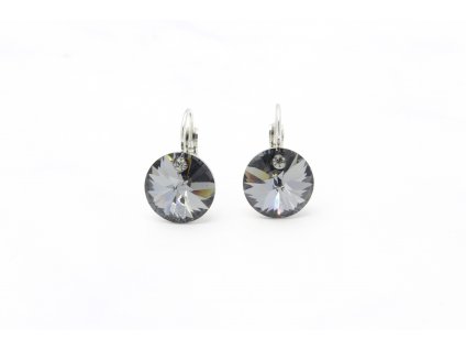 Exkluzívne náušnice Swarovski Elements / Oceľové