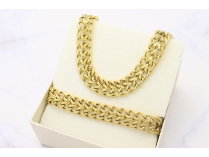 18768 1 damsky set z chirurgickej ocele glory gold