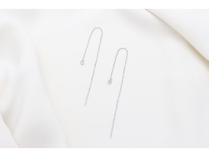 Visiace náušnice z chirurgickej ocele MELLY