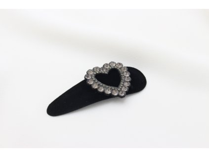 Semišová pukačka Black Heart