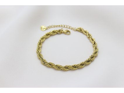 Náramok z chirurgickej ocele GINA GOLD