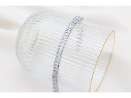Náramok z chirurgickej ocele Crystal One