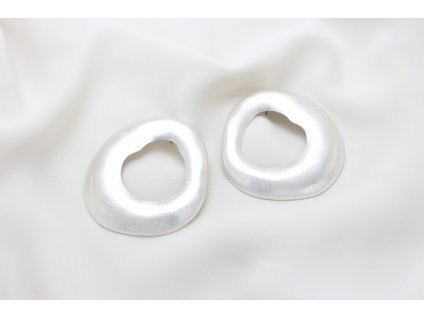 Výrazné náušnice Melly Silver