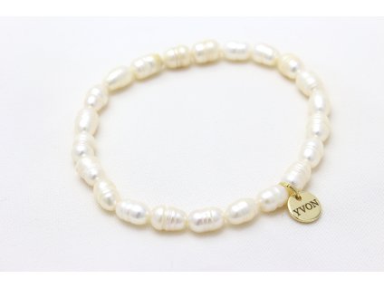 Perlový náramok zo sladkovodných perál 3.