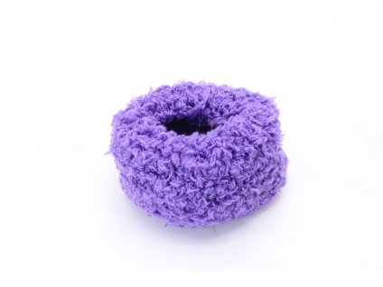 Fialová mäkká gumička väčšia