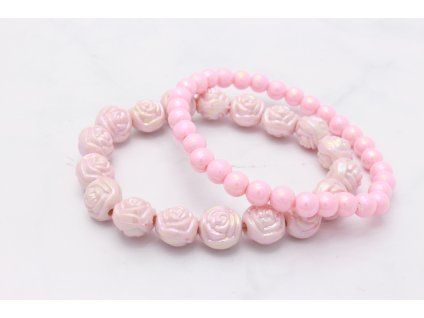 7172 2 detske naramky 2 ks rose