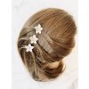 14211 2 vlasenka do vlasov biely kvet s kamienkami