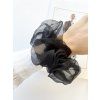 14634 2 tylova scrunchie v ciernej farbe