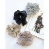 14634 3 tylova scrunchie v ciernej farbe