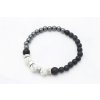 15048 naramok z prirodnych kamenov hematit white
