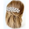 17755 1 hrebienok do vlasov flowers silver