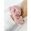 Scrunchie PINK - 4 farebné varianty (Farba Semišová ružová)