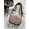 Crossbody kabelka LAURA BIAGGI LIGHT BROWN