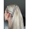 Hrebienok do vlasov Pearls Silver