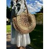 Letná slamená kabelka BOHO