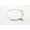 Korálkový náramok Natural Gold