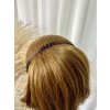 Čelenka hneda do vlasov / vlnky