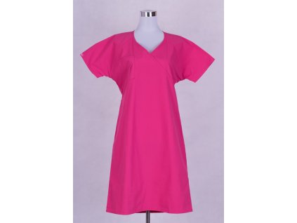 Zdravotnické šaty růžové (Velikost 40)